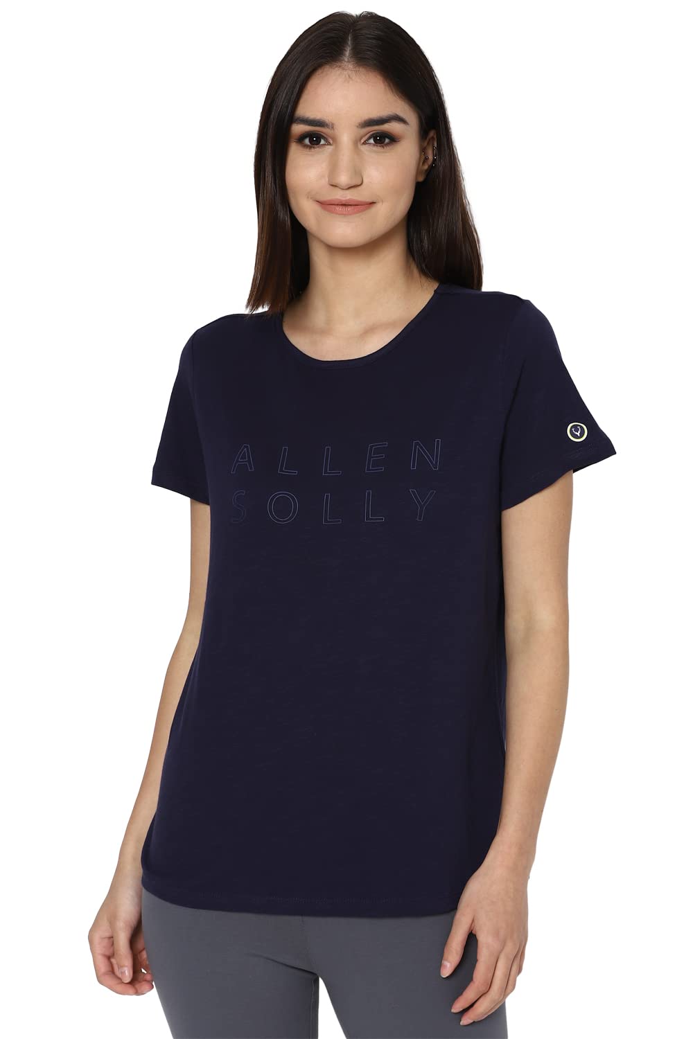 Allen Solly Women Printed Casual T-Shirt
