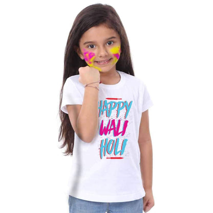 Bon Organik Happy Wali Holi Tshirts Family