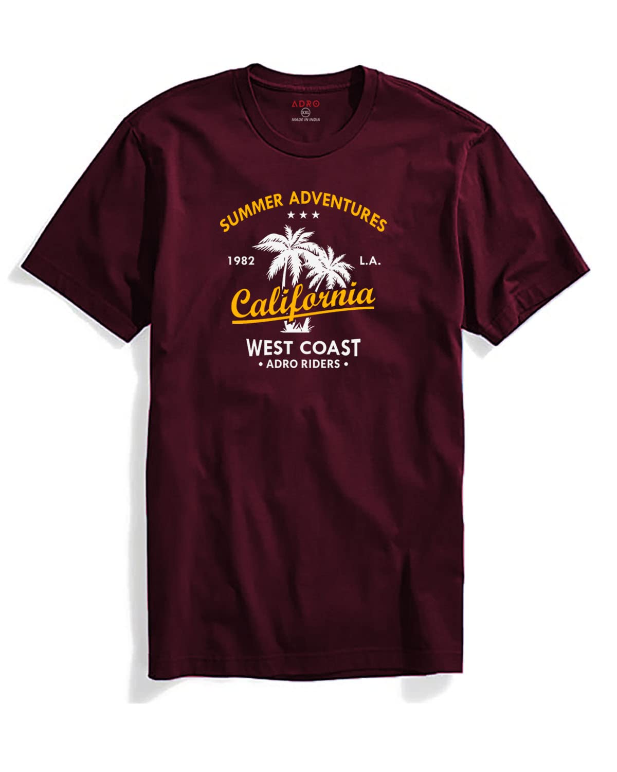 ADRO Summer Adventures California Mens Printed T-Shirt (S)