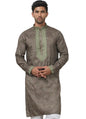 Jompers Mens Embroidered & Sequin Kurta