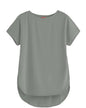 SHODOX Womens Cotton Blend Solid Regular fit Round Neck Short Sleeve T-Shirt (Pack of 1)