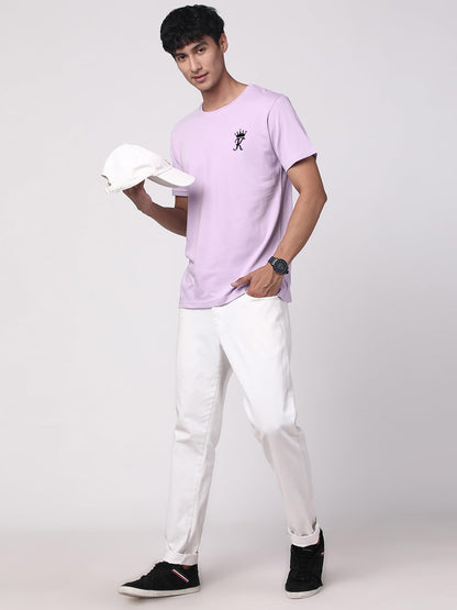 ADRO T-Shirts for MenChest Printed T-Shirt for MenCotton Tshirt for Men|RN24-STICK-KK-PU