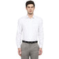 Turtle Men White Cotton Print Slim Fit Shirts