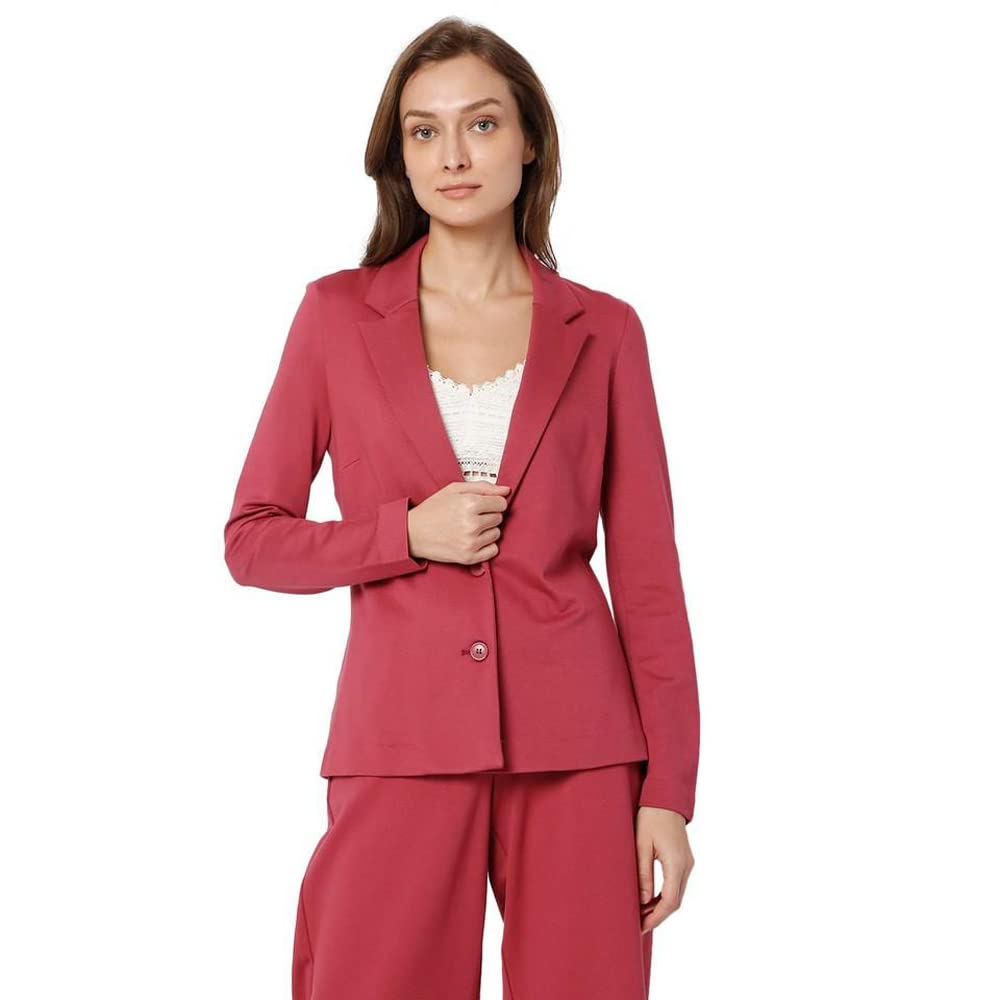 Vero Moda Regular Fit Blazer(133632601_Dry Rose_S)