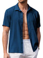 Pinkmint Shirt for Men Stylish Popcorn Textured Shirt & Regular Fit Casual Shirt l Boys Shirts l Event Shirt