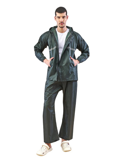 Lux Venus Reflecting Design Tapping Rain Suit For Men