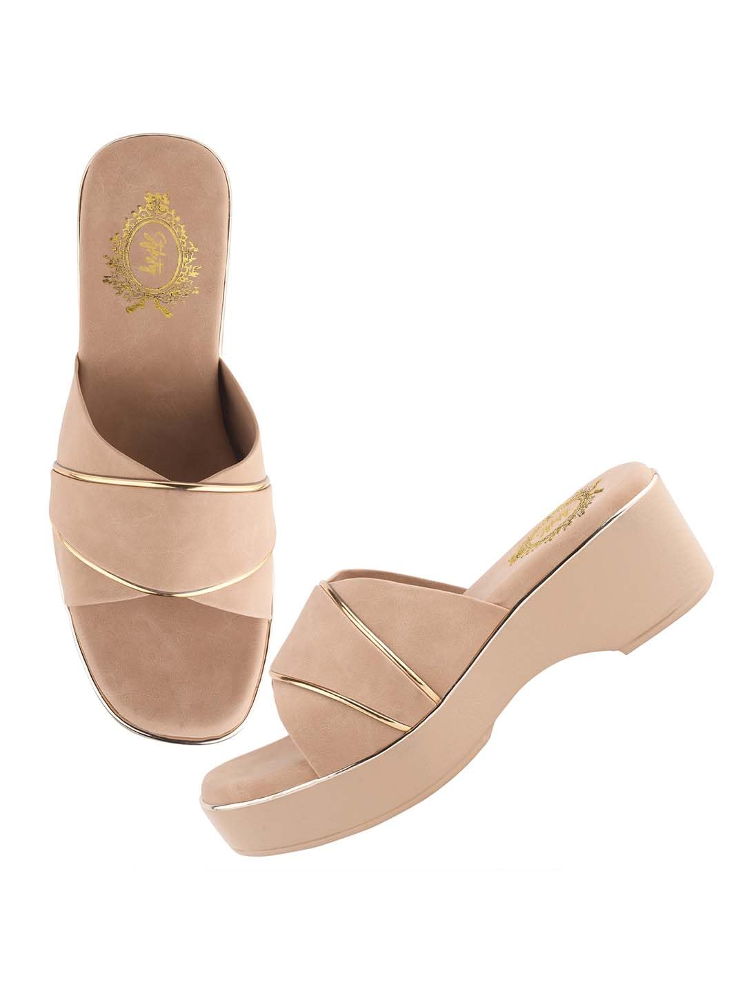 Shoetopia WomenS Kitten Heel Sandal