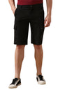 Dennis Lingo Men Black Solid Regular-Fit Cargo Shorts