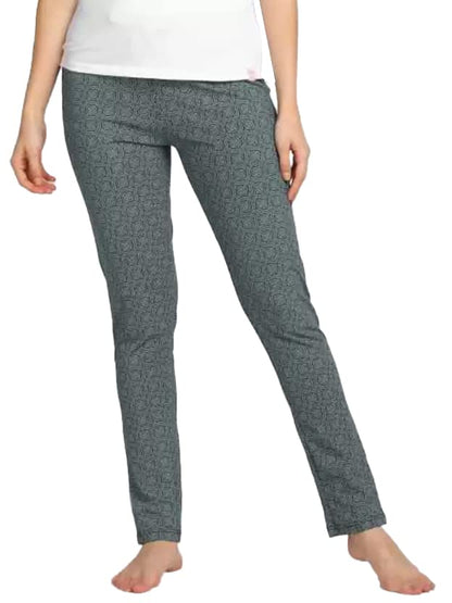 Lyra WomenS Cotton Printed Relax Pyjama With Pocket