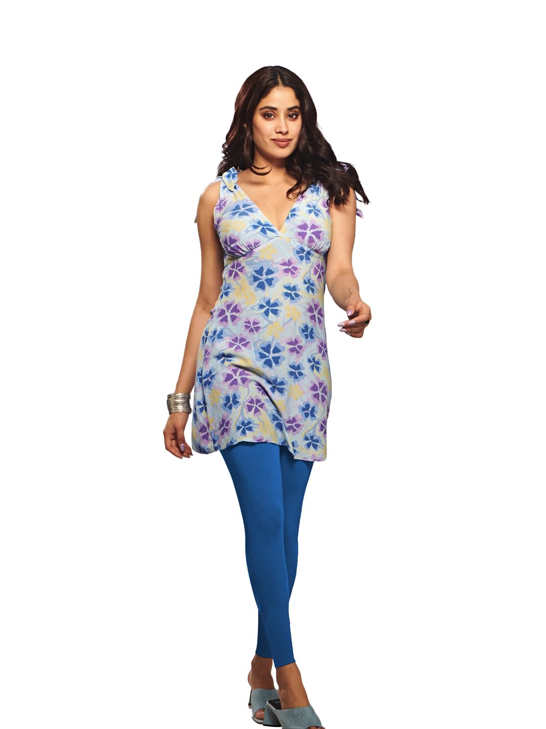 Premium Viscose Stretchable Ankle Length Leggings For Women