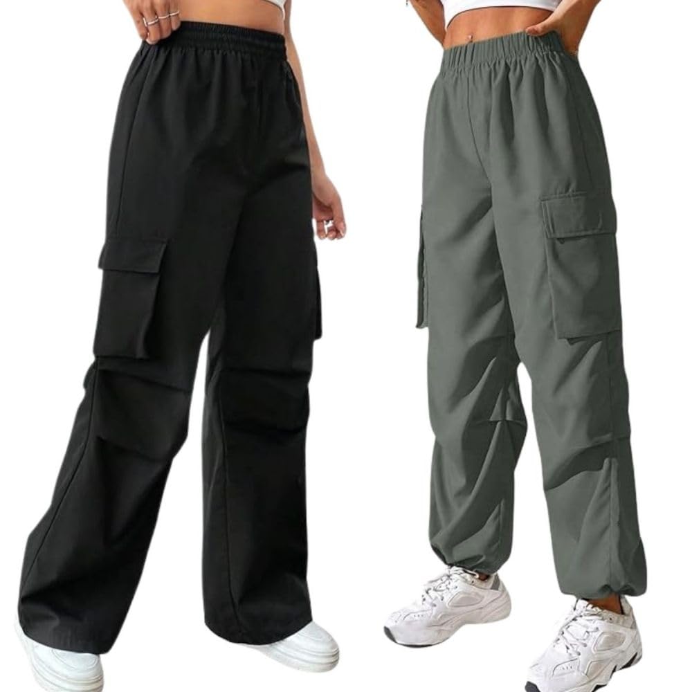 Greciilooks WomenS Regular Fit Cargo Pant