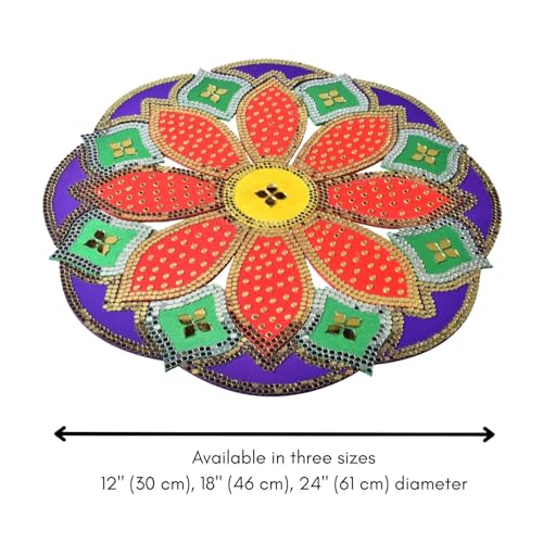 One Minute Rangoli - Red 24
