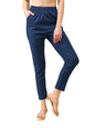 Lyra Cotton Pant For Women  Stylish & Comfortable Slub Cotton Blend With Lycra | Plus Fit | Cross Pocket Design | Color Lock Tec