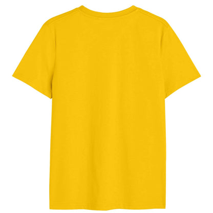 Bon Organik Mens Regular Fit T-Shirt (BON11459_Yellow