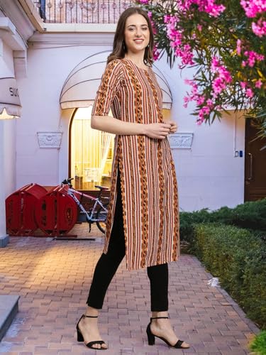 Pinkmint WomenS Crepe Solid Regular Kurti (Ks01_Multicolor2