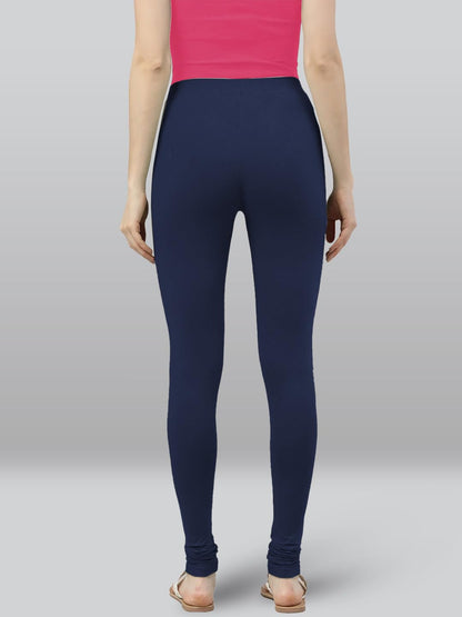 Lyra Premium Viscose Full Length Churidar Leggings For Women
