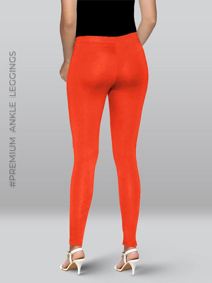 Premium Viscose Stretchable Ankle Length Leggings For Women
