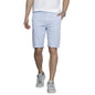 The Indian Garage Co Men Slim Fit Printed Mid-Rise Shorts Light Blue