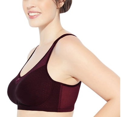 Enamor FB12 Full Support Smooth Super Lift Bra - Non-Padded, Wirefree & Full Coverage