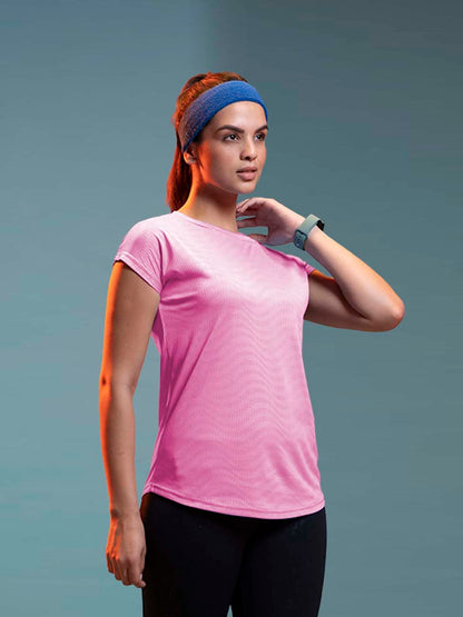 Lyra WomenS Rapid Dry Short Sleeve Breathable And Flexible Fit Active Top