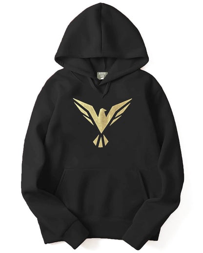 ADRO Men's Cotton Neck Hooded Sweatshirt (H20-GL-BIR)