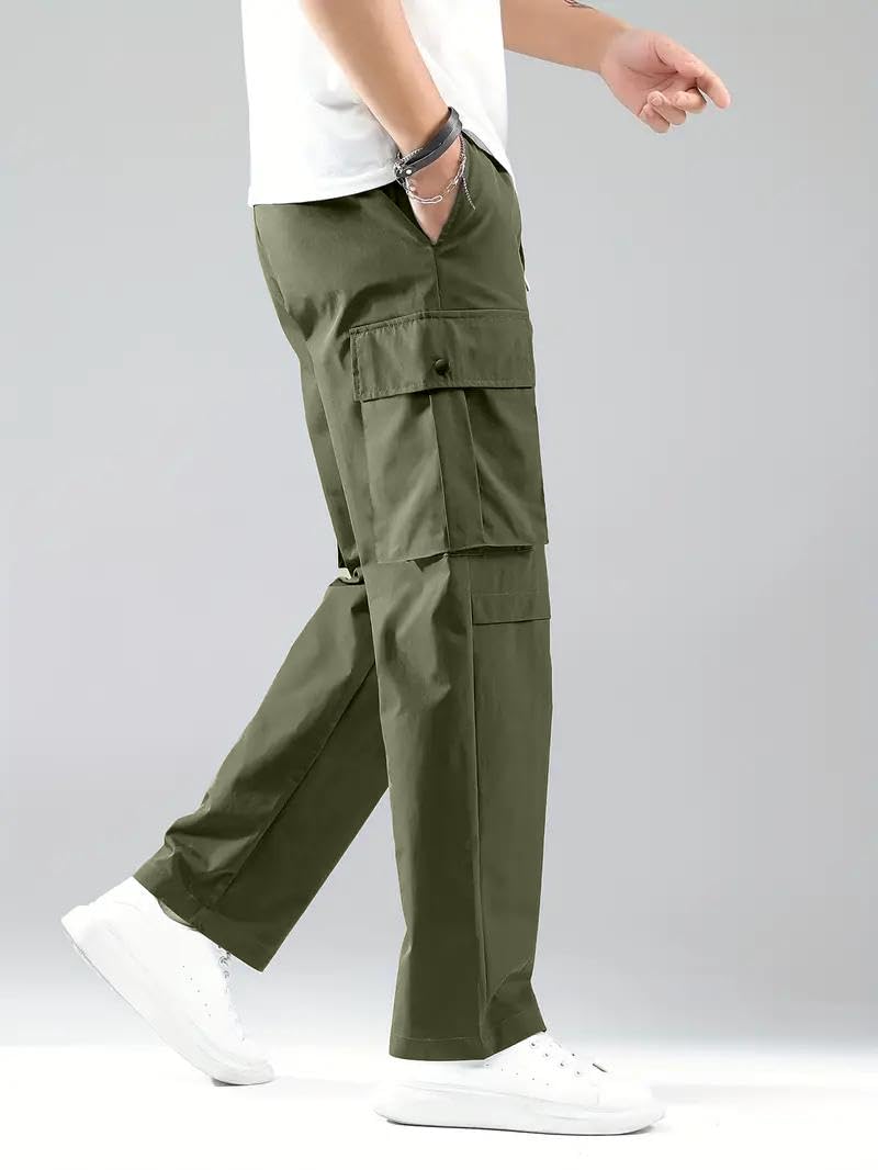 Indoprimo Men Cargo || Men Cargo Pants || Men Cargo Pants Cotton || Cargos For Men || Men Cargo Trouser || Trouser For Men - Rom