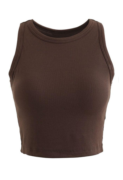 Toochki Tops for Women | Spandex Tunic | Western Crop Brown Short | Tops for Jeans for Women