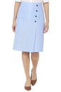 Allen Solly Women Solid Cotton Skirt