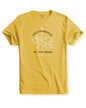 Adro Die With Memories Not With Dreams Mens Printed T-Shirt (Xl, Light Yellow)