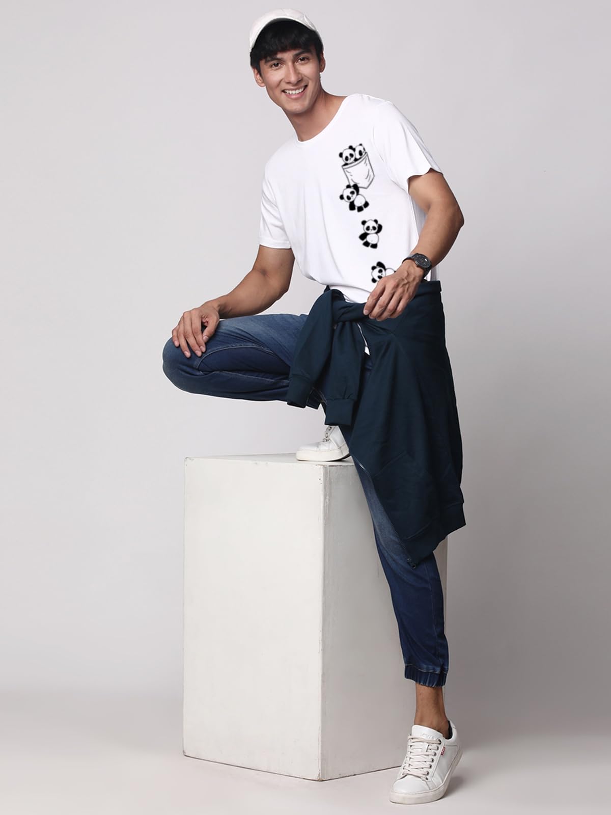 ADRO Tshirt for Men | Printed T Shirt for Men | 100% Cotton T-Shirt |Printed T Shirt | T-Shirts | RN24-POC