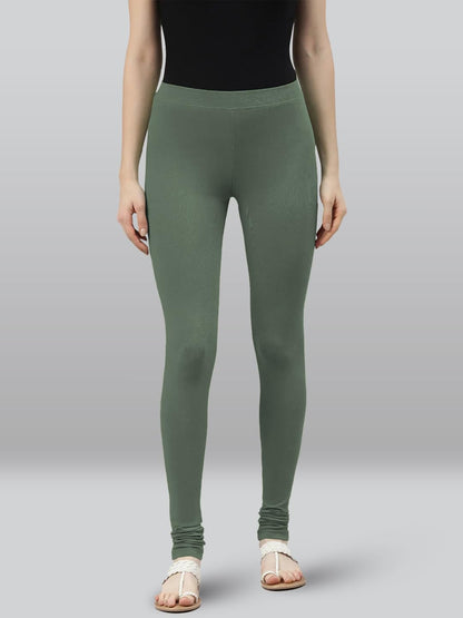 Lyra Premium Viscose Full Length Churidar Leggings For Women