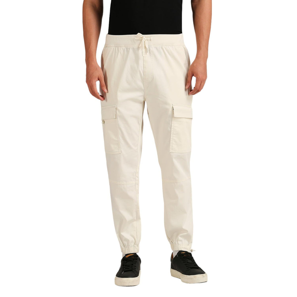 Pepe Jeans MenS Regular Joggers (Pm211782_Off White