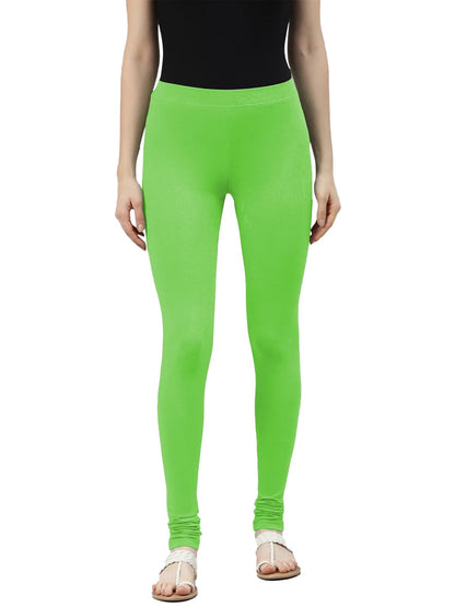 Lyra Premium Viscose Full Length Churidar Leggings For Women