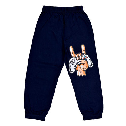 T2F Boys Cotton Regular Fit Printed Track Pants (Pack fo 5)