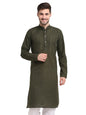Jompers Mens Ethnic Embroidered Pure Cotton Kurta