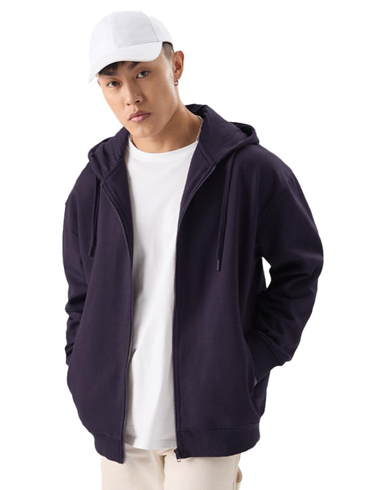 The Souled Store TSS Originals: Berry Blast Men Oversized Hoodies Hoodies Sweatshirts Pullovers Fleece Zip-up Graphic Printed So