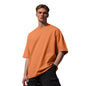 Nobero MenS Solid Oversized Fit T-Shirt (1M-Twts-R0039_Apricot Crush