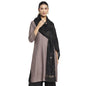 Fabindia Women Silk Hand Woven Stole Black_Freesize