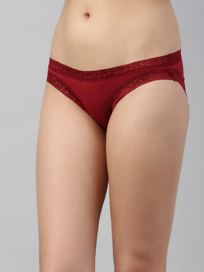 Enamor MB20 Modal Bikini Panties for Women Pack of 2, Full Coverage Low Waist, Antimicrobial & Stain Release Technology | Color