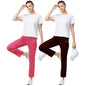 Pinkmint Women Combo Track Pant l Pure Cotton Pyjamas l Fancy Pocket Trouser l Gym, Regular Home Wear (Pack of 2)