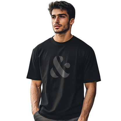 Nobero MenS Graphic Print Regular Fit T-Shirt (1M-Twts-C0641_Black