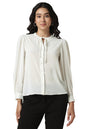 Allen Solly Women Regular Fit Solid Formal Polyester Full Sleeve Top