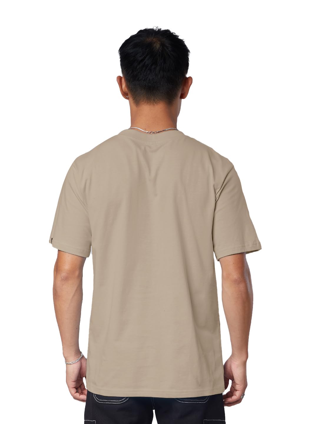 The Souled Store Official Looney Tunes: Taz Life Mens and Boys Regular fit Graphic Printed Half Sleeve Cotton Brown Color T-Shir