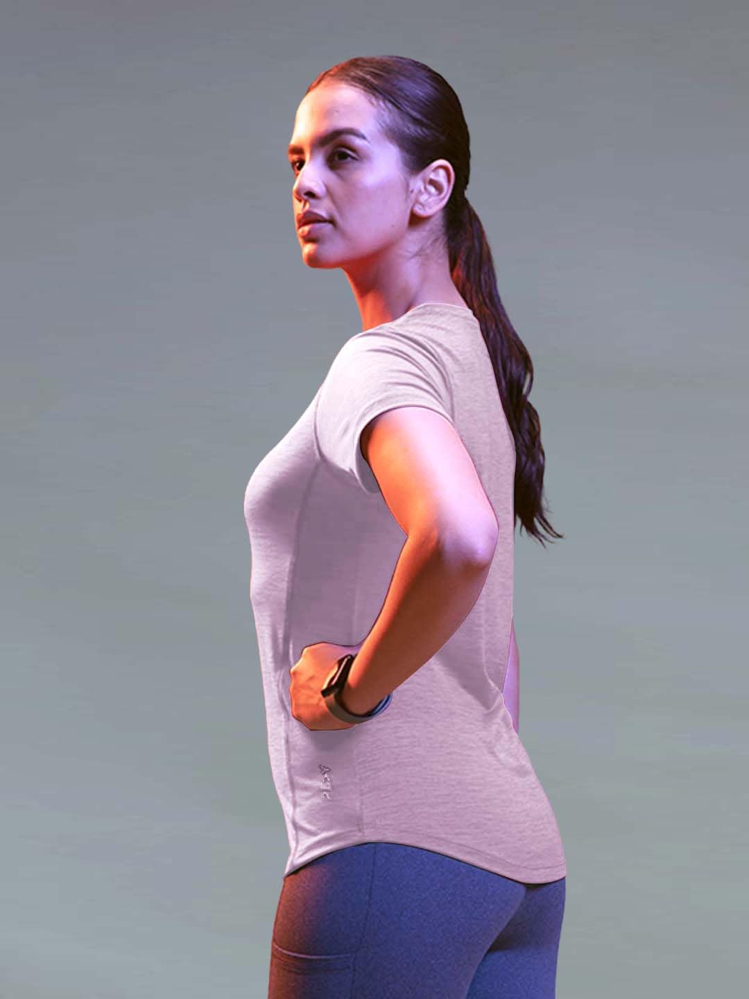 Lyra WomenS Rapid Dry Short Sleeve Breathable And Flexible Fit Active Top