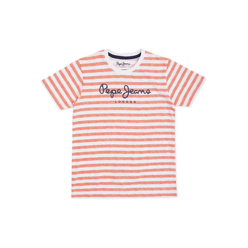 Pepe Jeans Zeo Ss Allover Printed T-Shirt, Green, 16