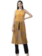 Aarika Women's Regular Fit Shirt (TP-W-KG-9513_Yellow L)