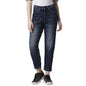 Pepe Jeans Solid Cotton Tapered Fit High Rise WomenS Jeans (Blue, 30)