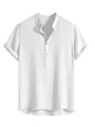 Leriya Fashion MenS Half Sleeve Casual Plain T-Shirt  Stylish & Comfortable White