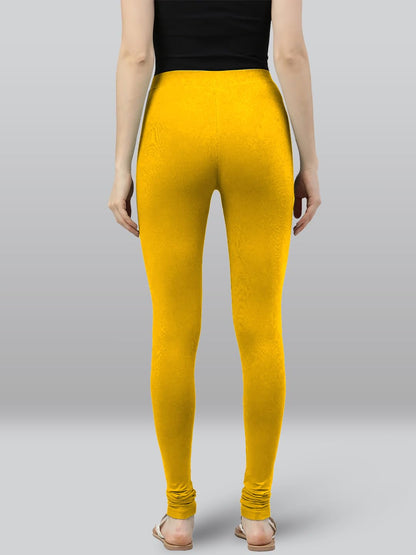 Lyra Premium Viscose Full Length Churidar Leggings For Women