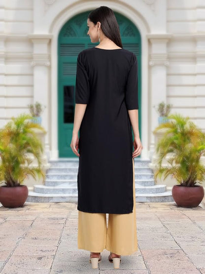 Tee Projekt Printed Crepe Kurti For Women Ll Modern Kurtis: For The Trendy You (Pack Of 6)